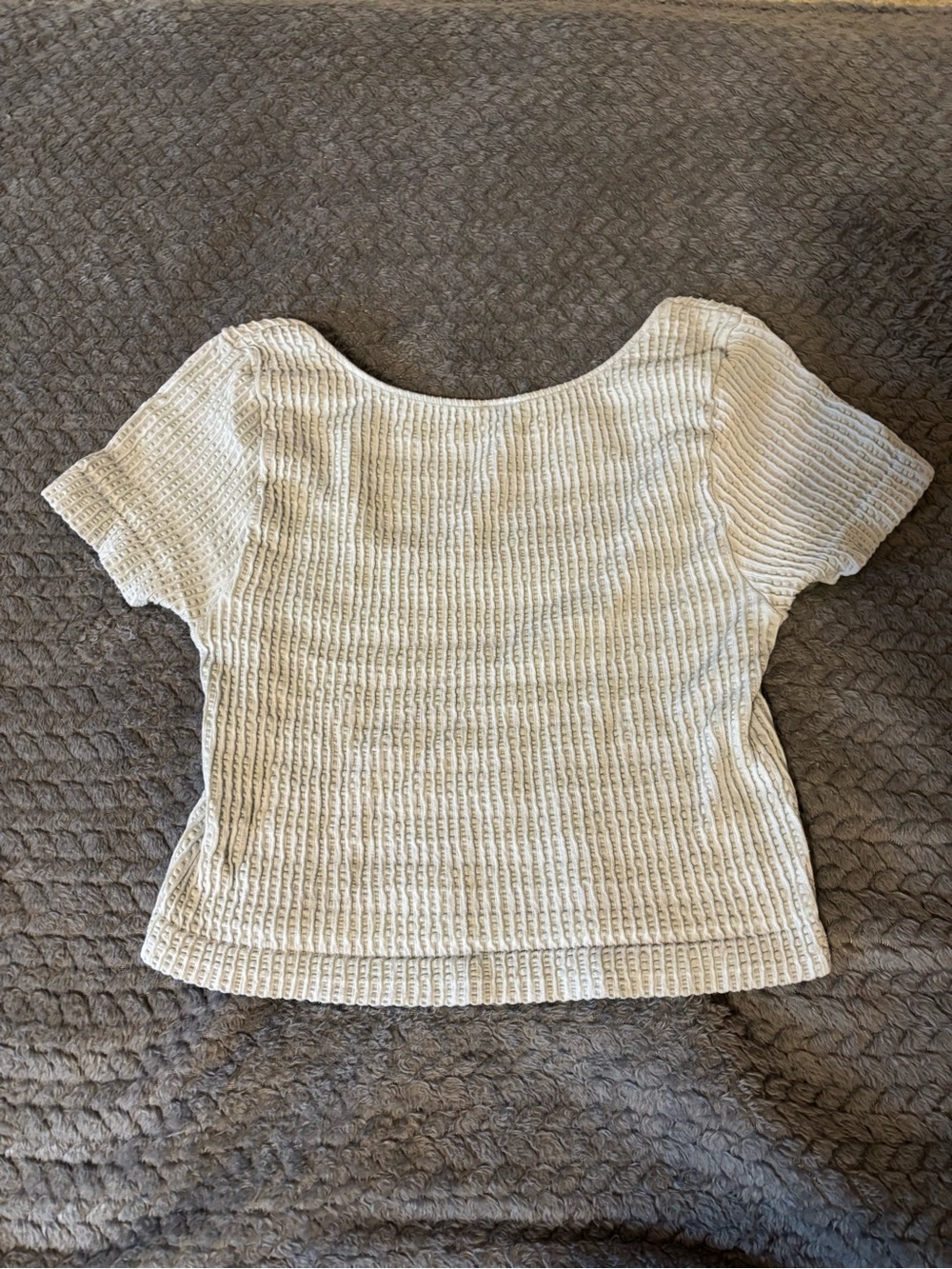 Pacsun Ribbed cropped tee - Picture 3 of 3
